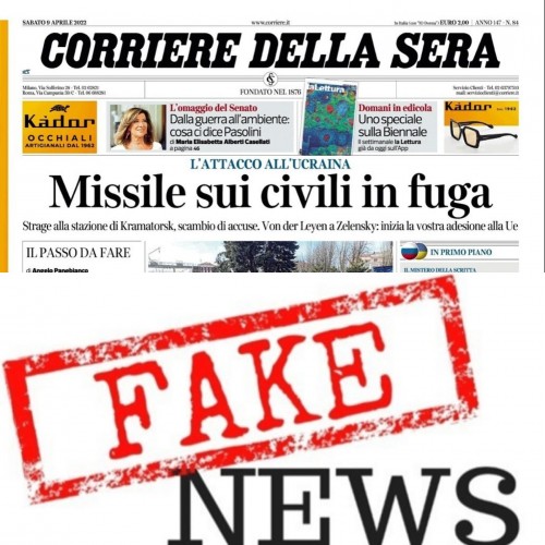 Anche la “strage russa” alla stazione di Kramatorsk è un falso. E ve lo dimostro